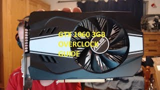 GTX 1060 3GB OVERCLOCKING GUIDE [upl. by Ennasor]