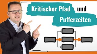 Kritischer Pfad Gesamtpuffer und freier Puffer Die Netzplantechnik am Beispiel erklärt [upl. by Zedekiah]