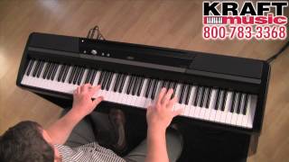 Kraft Music  Korg SP170s Digital Piano Demo [upl. by Liscomb858]