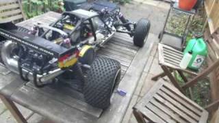 Baja 5b CY26cc Race Ported with DDM DOM v1 test [upl. by Ardnuhsal]