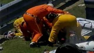 1994  MansellVitolo Crash  Indy 500 [upl. by Kirtap751]