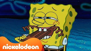 SpongeBob Sells Chocolate 🍫  More Iconic Food Moments  Nickelodeon UK [upl. by Garvy]