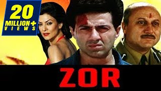 Zor Movie 1998  Full Hindi Movie  Sunny Deol Sushmita Sen Milind Gunaji Om Puri Anupam Kher [upl. by Jacobsohn]