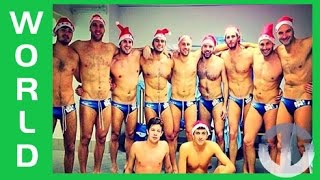 Pro Recco Water Polo on Trans World Sport [upl. by Rodolph]