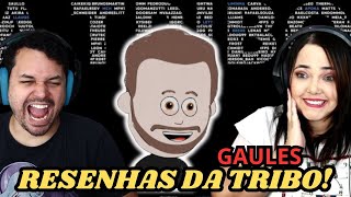 AS MELHORES RESENHAS ANIMADAS DA TRIBO GAULES [upl. by Ahsem255]