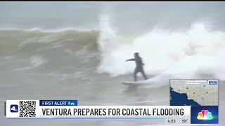 Ventura County residents brace for coastal flooding [upl. by Baggott77]