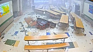 15 Natural Disasters Caught On CCTV Camera [upl. by Eerahs]