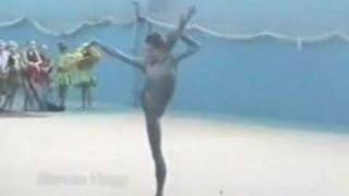 Amazing Flexible ContortionistGymnast doing a Yoga Dance [upl. by Tilney]