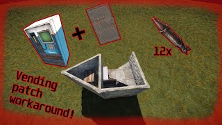 Rust  New OP TC bunker with vending [upl. by Manlove670]