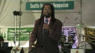 Comedian Ngaio Bealum  Seattle Hempfest 2009 [upl. by Weatherby]