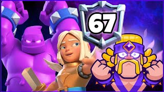 3100🥇 with Elixir Golem Deck [upl. by Herrah]