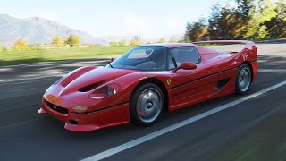 FH4  1995 Ferrari F50 sound and drive Shorts [upl. by Tayler]