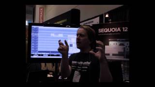 Samplitude Pro X and Sequoia 12  Namm 2012 Musicianews [upl. by Ytitsahc102]