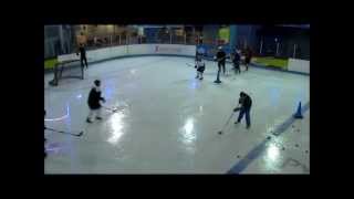 Hockey Clinic by Former NHL New York Rangers Captain  Barry Beck [upl. by Eleumas]