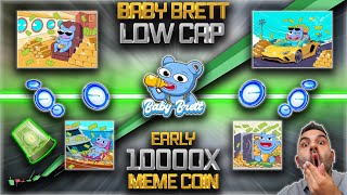 BABY BRETT 10000X POTENTIAL EARLY BASE CHAIN MEMECOIN THE NEXT BRETT NARRATIVE GEM MUST SEE [upl. by Parthen618]