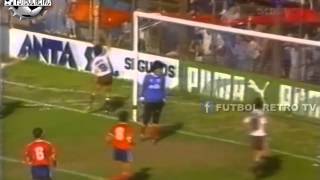 Platense 3 vs Independiente 1 APERTURA 1990 Sponton Bianco [upl. by Seamus]