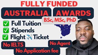 Fully Funded Australia Awards Scholarship for International Students 2024 [upl. by Brinn679]