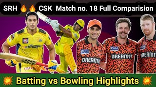 SRH vs CSK highlights for both team good BattingBowling l CSKvSRH l Jorwalcricket [upl. by Aible700]