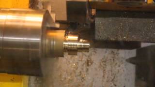 EMCO 6P 120 CNC Turning [upl. by Euqinna]