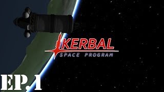 Kerbal Space Program Career Mode Let’s Play  Part 1  Square One [upl. by Novia]