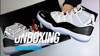 Jordan 11 quotConcordquot 2018 Unboxing  Review Greatest Sneaker Ever [upl. by Naro]