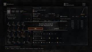 Dark Souls 3  StrDex Build Part 54 Untended Graves Murakumo Max upgrade [upl. by Aket625]