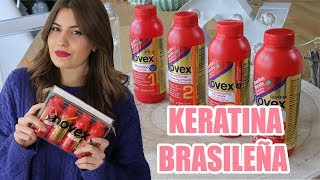 TRATAMIENTO DE KERATINA NOVEX PARA REPARAR TU CABELLO CON BRASIL Y BELLEZA AD [upl. by Noleta]