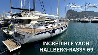 HallbergRassy 69 A Yacht Delivery from Cannes to Ellos An Incredible yacht Part One [upl. by Gulgee]