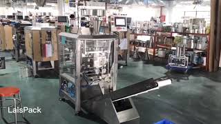 How do Vertical Form Fill Seal VFFS Packaging Machines Work 320 VFFS amp Volumetric Filler [upl. by Adur]