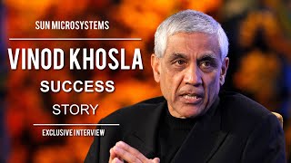 Vinod Khosla interview  cofounder of Sun Microsystems [upl. by Elleirbag421]