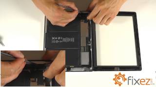 iPad 4 Screen Repair amp Disassemble [upl. by Hali30]