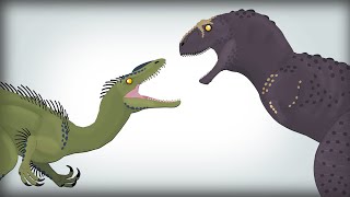 Gojirasaurus vs Thanos  Prehistoric Tournament Battle  DinoMania  Dinosaur cartoons [upl. by Liemaj740]