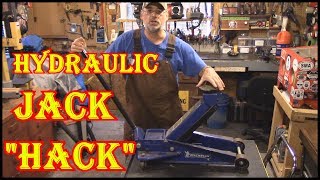 HOW TO FIX A JACK THAT WONT STAY UP  TRY THIS HACK [upl. by Ecnirp]