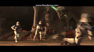 StarWars Episode 3 ObiWan And Yoda VS Clone Troopers [upl. by Raney]