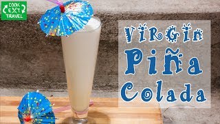 Virgin Pina Colada Recipe  Easy amp Quick Mocktail Recipe  Non Alcoholic Beverage  Healthy Drinks [upl. by Ajssatan183]