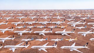 4400 Abandoned AIRPLANES Inside The Worlds LARGEST Airplane GRAVEYARD [upl. by Andra]