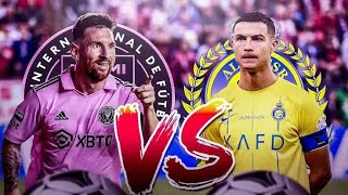 Al Nassr vs Inter Miami 😱  Messi vs Ronaldo [upl. by Ocram781]