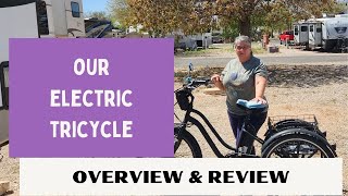 RV Life Review of the SixThreeZero Electric Tricycle Trike  Full Time RV Life [upl. by Dianuj772]