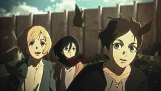 Attack on Titan Season 4 part 2 Intro 1 Hour [upl. by Noyk]