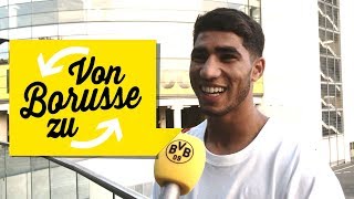 quotThe best haircut Axel Witselquot  Your 09 Questions for Achraf Hakimi  quotFrom Borusse to Borussequot [upl. by Atnauqahs]