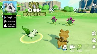 Chainmonsters Gameplay  RPG Game Android iOS APK Download [upl. by Enelam]