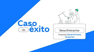 Suramericana de partes y su experiencia con Siesa Enterprise CasoDeÉxito [upl. by Aitsirk]