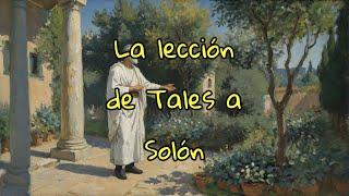 La lección de Tales a Solón [upl. by Ardnnaed]