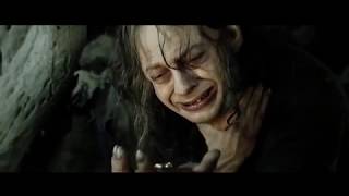 Smeagol transforms into Gollum The Lord of the Rings The Return of the King [upl. by Ayhdiv]