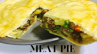 MEAT PIE  HOW TO MAKE MEAT PIE  DOUGH amp FILLING FOR PERFECT MEAT PIE CRUST [upl. by Anirb130]