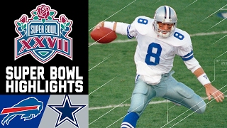 Super Bowl XXVII Recap Bills vs Cowboys  NFL [upl. by Pantia]