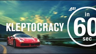 Democracy vs kleptocracy  IN 60 SECONDS [upl. by Gambrill]