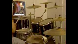 PATTY PRAVO  Pensiero Stupendo live drum cover [upl. by Nialb701]