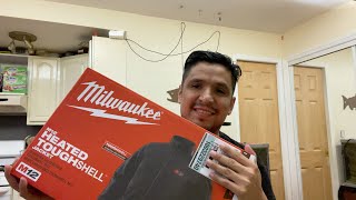 Milwaukee heated jacket Spanish review [upl. by Grous]