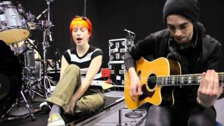 Paramore 200k Members  Looking Up LIVE ACOUSTIC [upl. by Sackville]